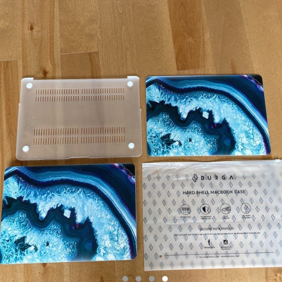 Frozen Lake Burga Macbook Air 13 Case - Picture 3 of 4